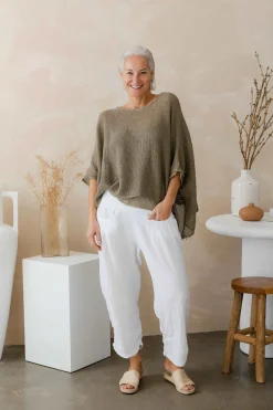 The Italian Cartel Murano Pant - White - IC56 Online