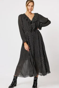 Hammock & Vine Natasha Spot Dress | HV1 Clearance