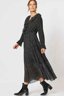 Hammock & Vine Natasha Spot Dress | HV1 Clearance