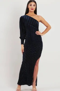 Romance Navy Addison Maxi - ROM3 Outlet