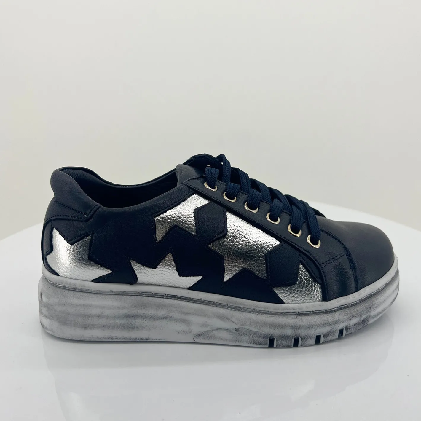 Rilassare Navy Silver Taipei Sneaker - RS35 Discount