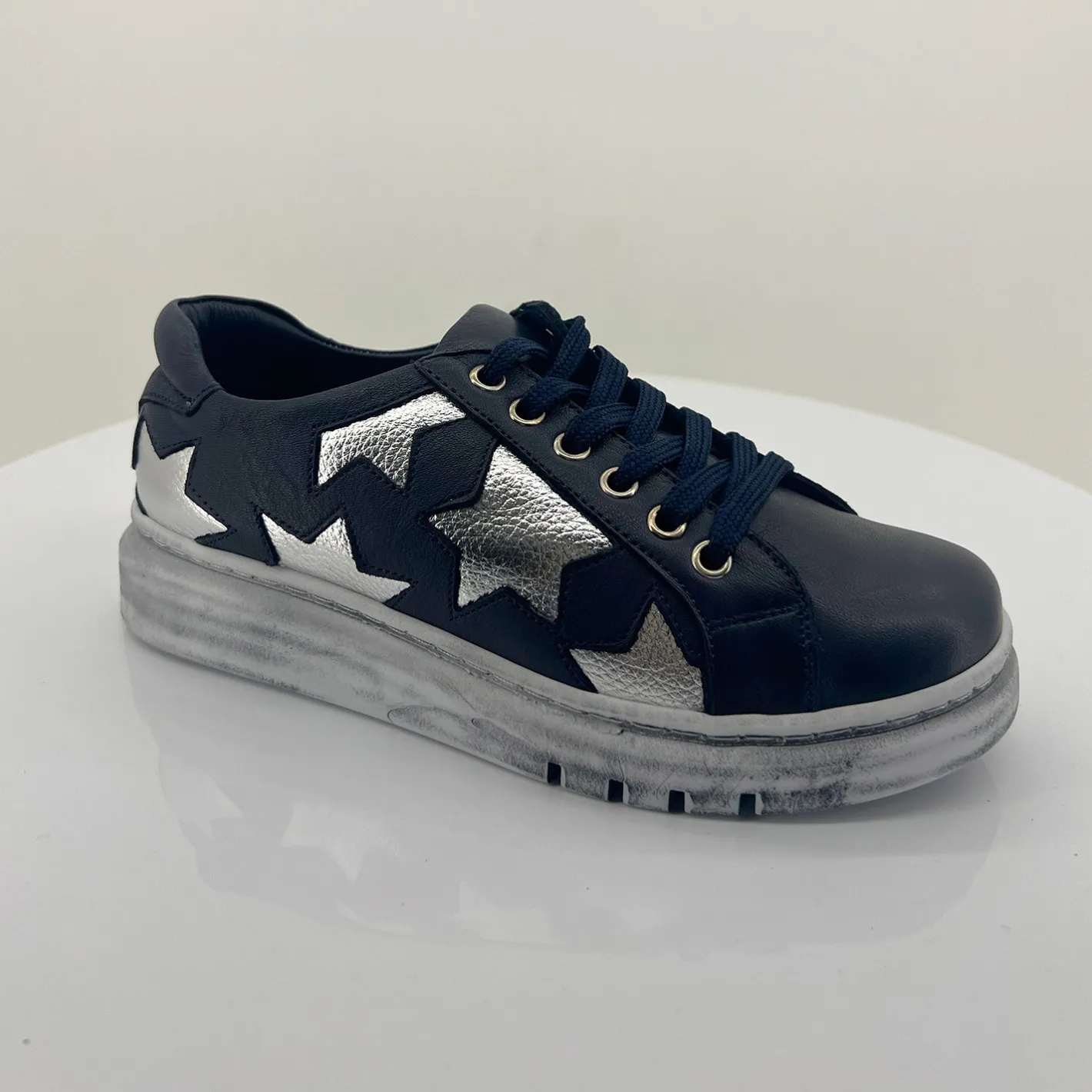 Rilassare Navy Silver Taipei Sneaker - RS35 Discount