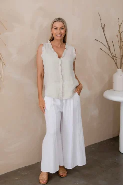 The Italian Cartel Noci Top - Sand - IC36 Online