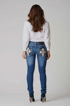 New London Jeans Nottingham Denim Jeans - BLUE - NLJ13