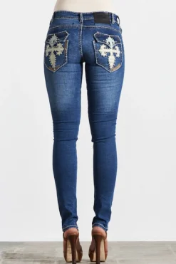 New London Jeans Nottingham Denim Jeans - BLUE - NLJ13