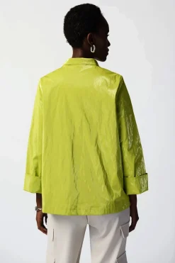 Joseph Ribkoff Novelty Boxy Jacket - Key Lime - JR39 Outlet