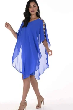 Frank Lyman Ophelia Dress - Azure - FL16