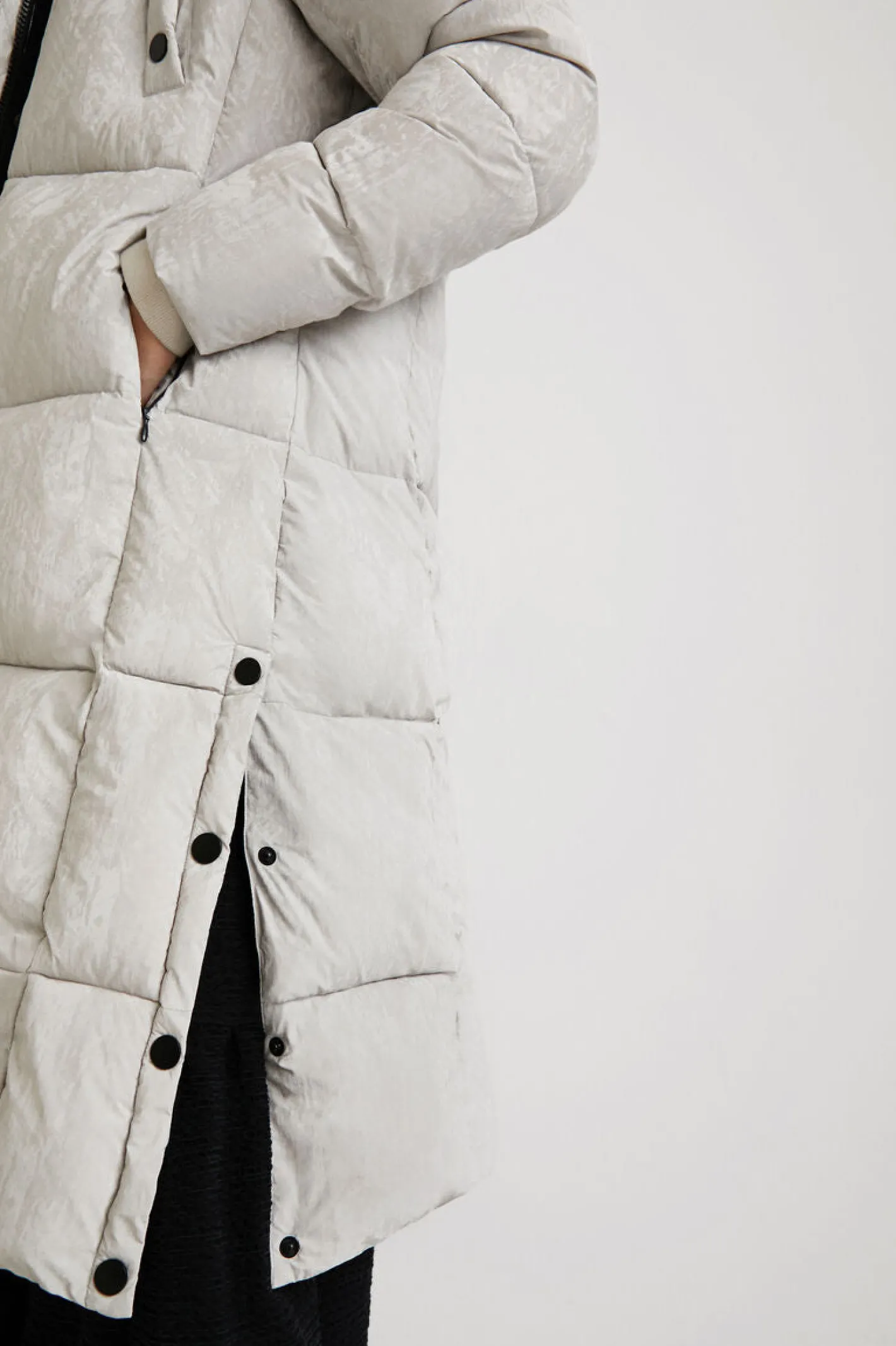 Desigual Padded Long Jacket | D36 Discount