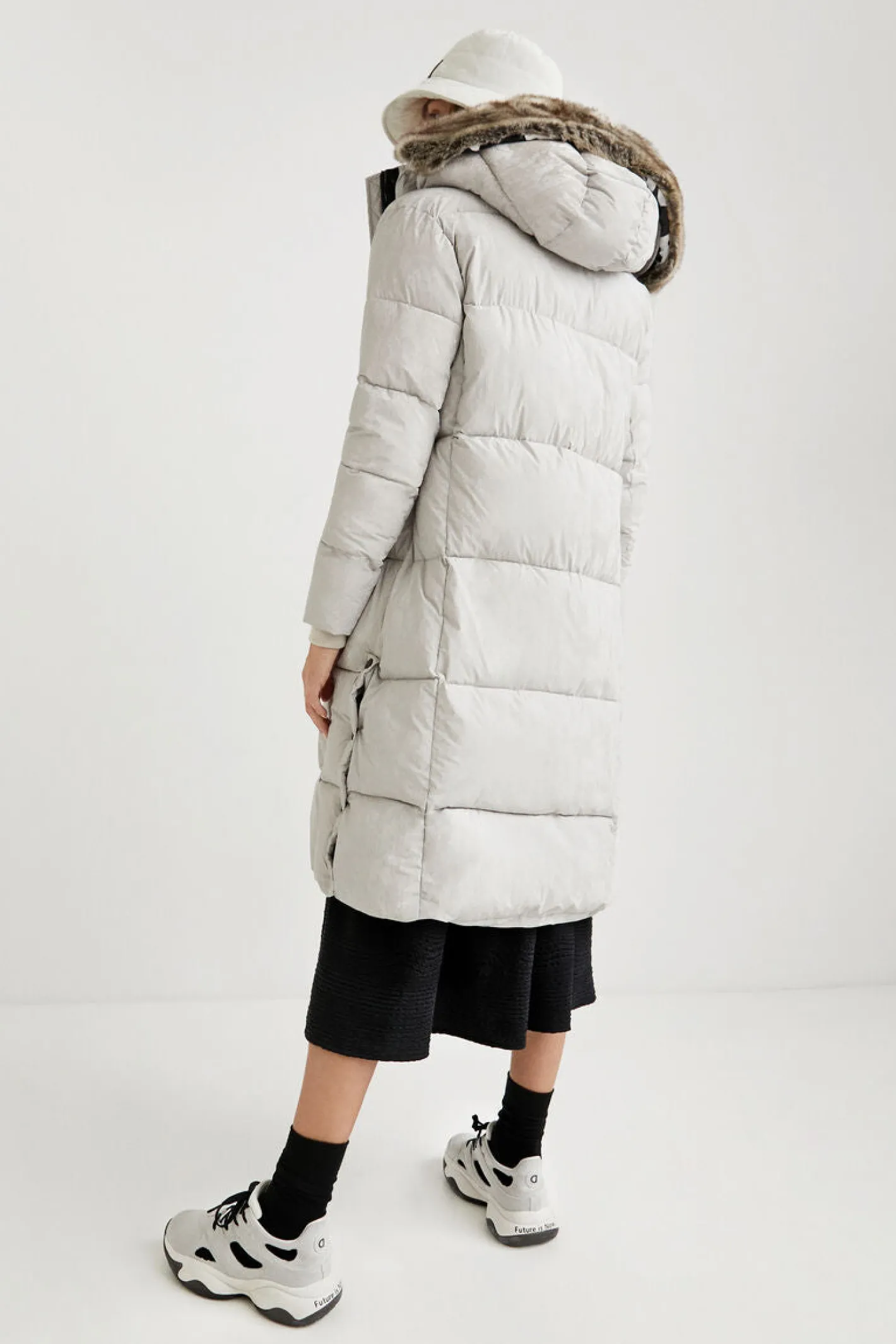 Desigual Padded Long Jacket | D36 Discount