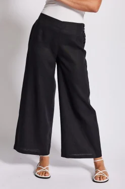 See Saw Palazzo Pants - Black - SS7 Outlet