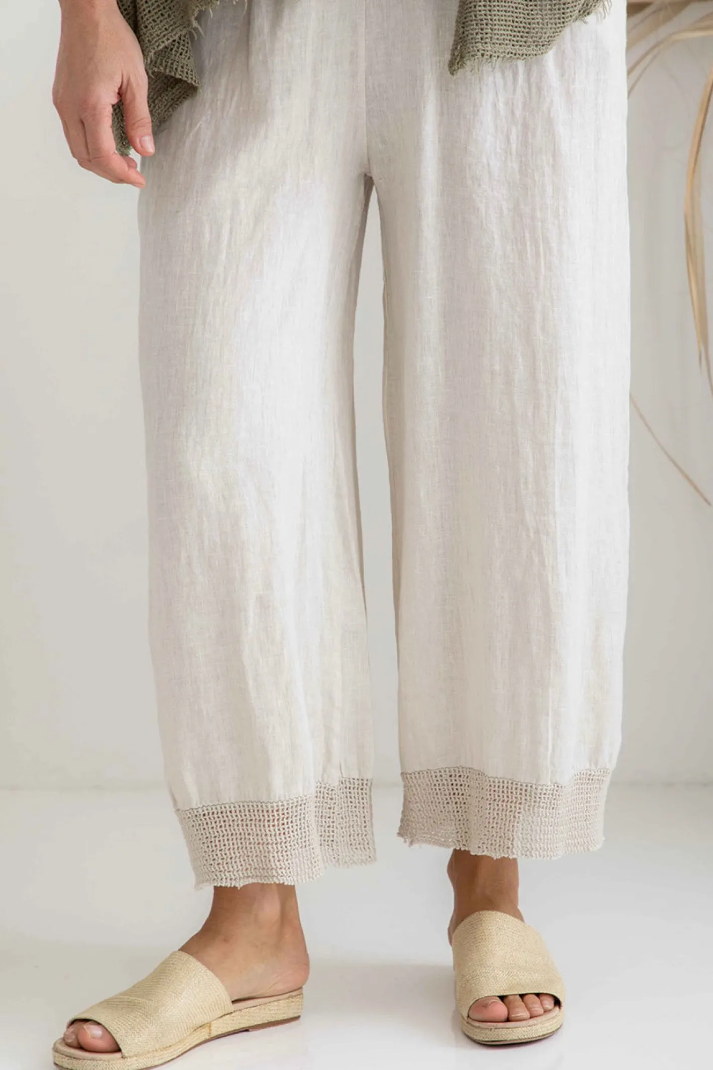 The Italian Cartel Paneta Pant - Sand - IC28