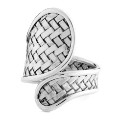 Nusa Jewellery Pedang Silver Ring - Silver - NS2 Hot