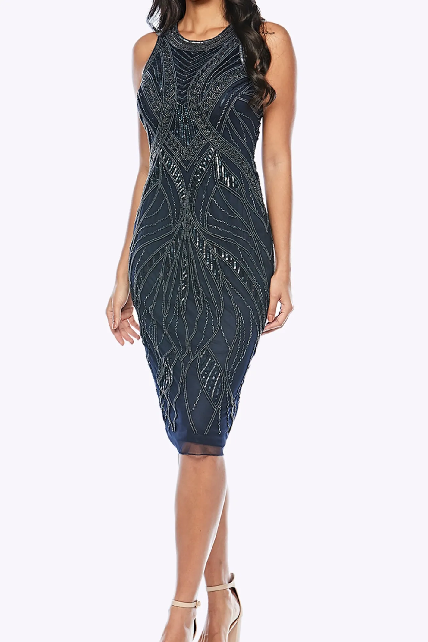 Zaliea Penny Dress | Midnight | Z13 Outlet