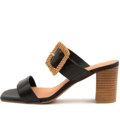Django & Juliette Perrin Black Natural Heel - DJ43 Clearance