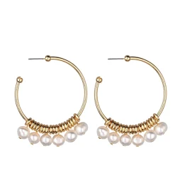 GxG Collective Pia Laura Freshwater Pearl Hoop Online