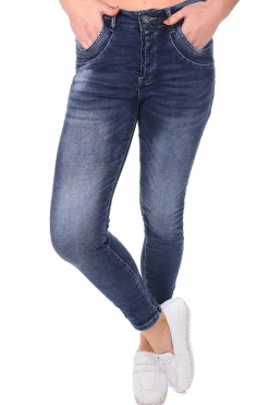 Italian Star Pocket Detail Jeans | Denim | IS11 Outlet