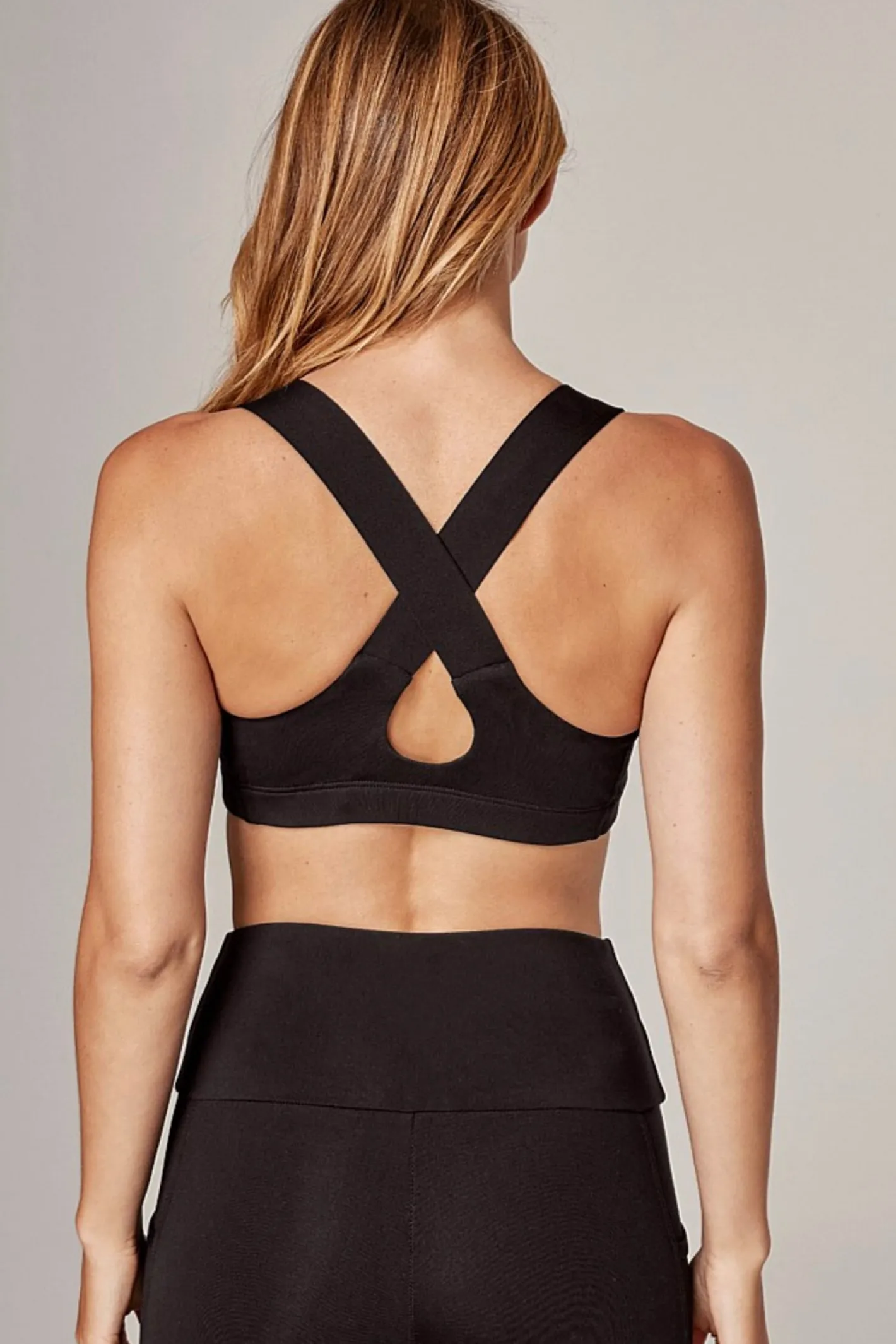 Running Bare Power Up Sports Top - Black - RB3 Outlet
