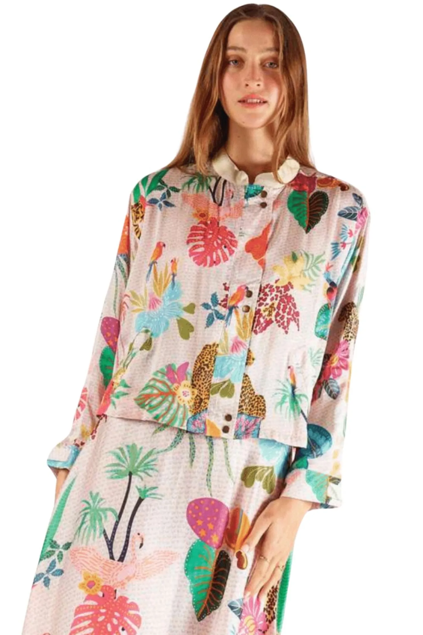 Rubyyaya Pretoria Jacket - Cream - RY20 Outlet