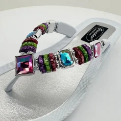 Grandco Rainbow Thong - White- GC1 Online