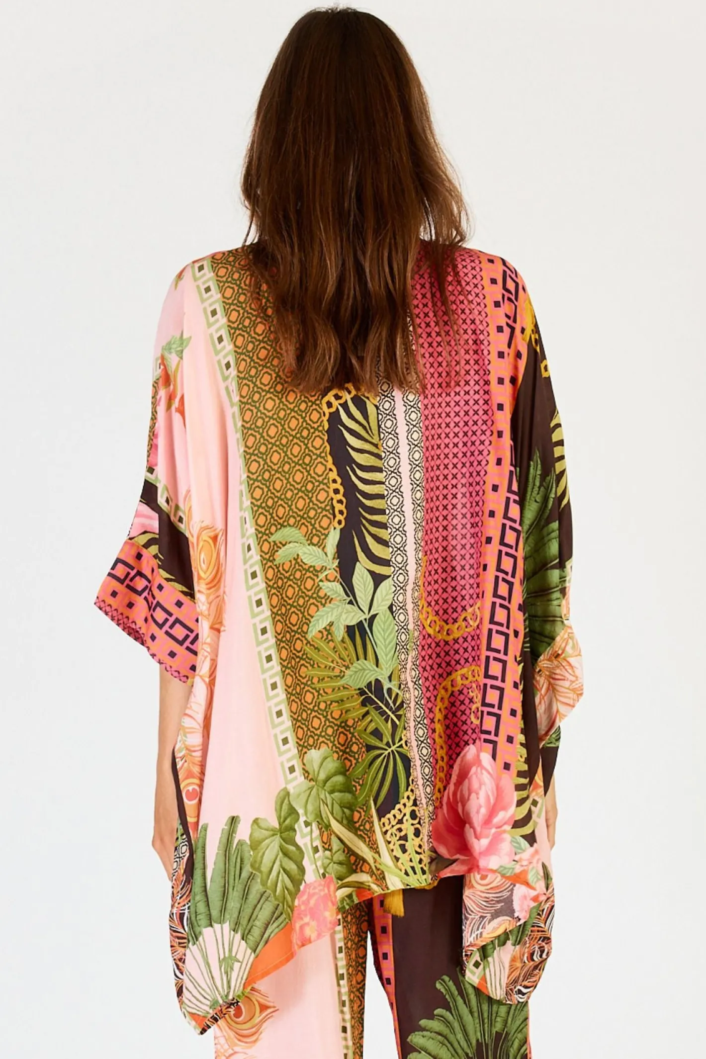 Lula Soul Ravello Kaftan Shirt - Blush -LS13 Best
