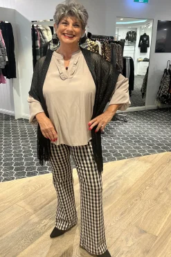 Philosophy Retro Flare Pant - Beige - PH31 New