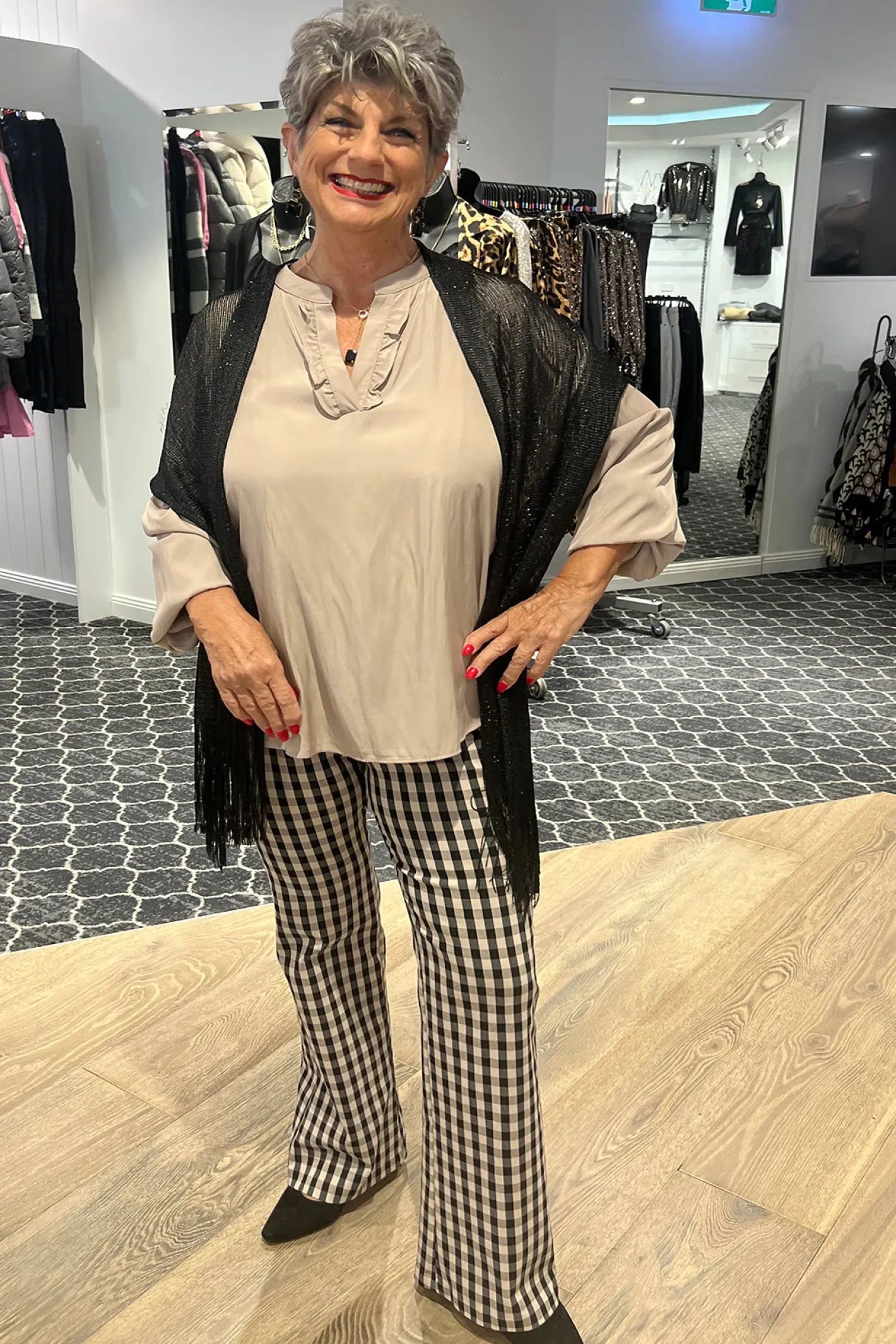 Philosophy Retro Flare Pant - Beige - PH31 New