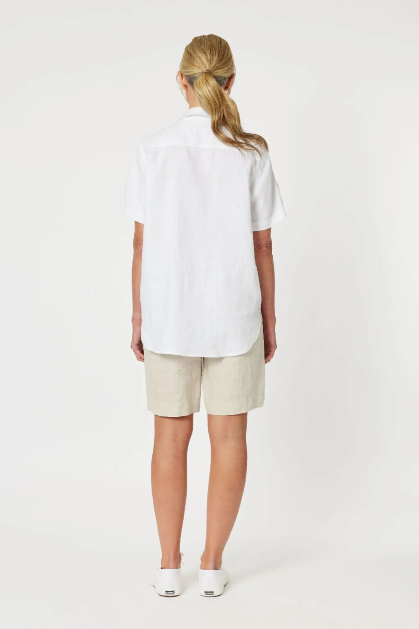 Gordon smith Safari Linen Shirt - White - GS16