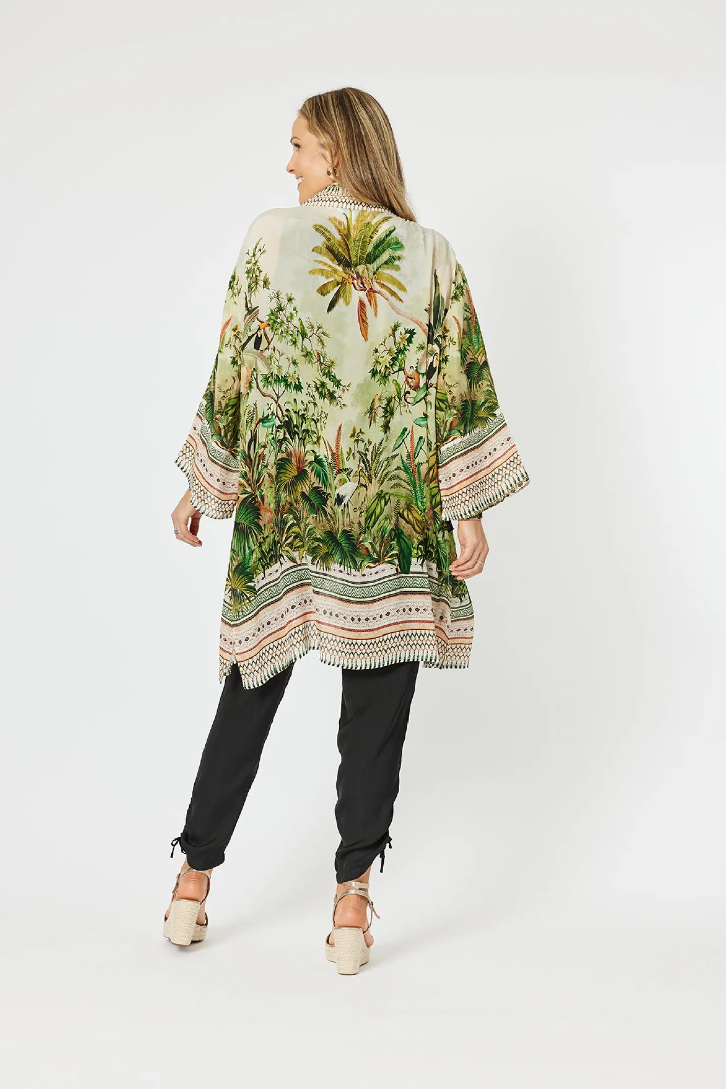Hammock & Vine San Paolo Kimono - Eden - HV9 Hot