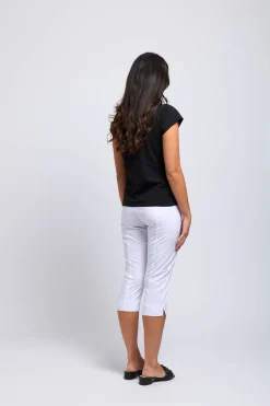 Foil Split Enz Pants - White - F23 Best