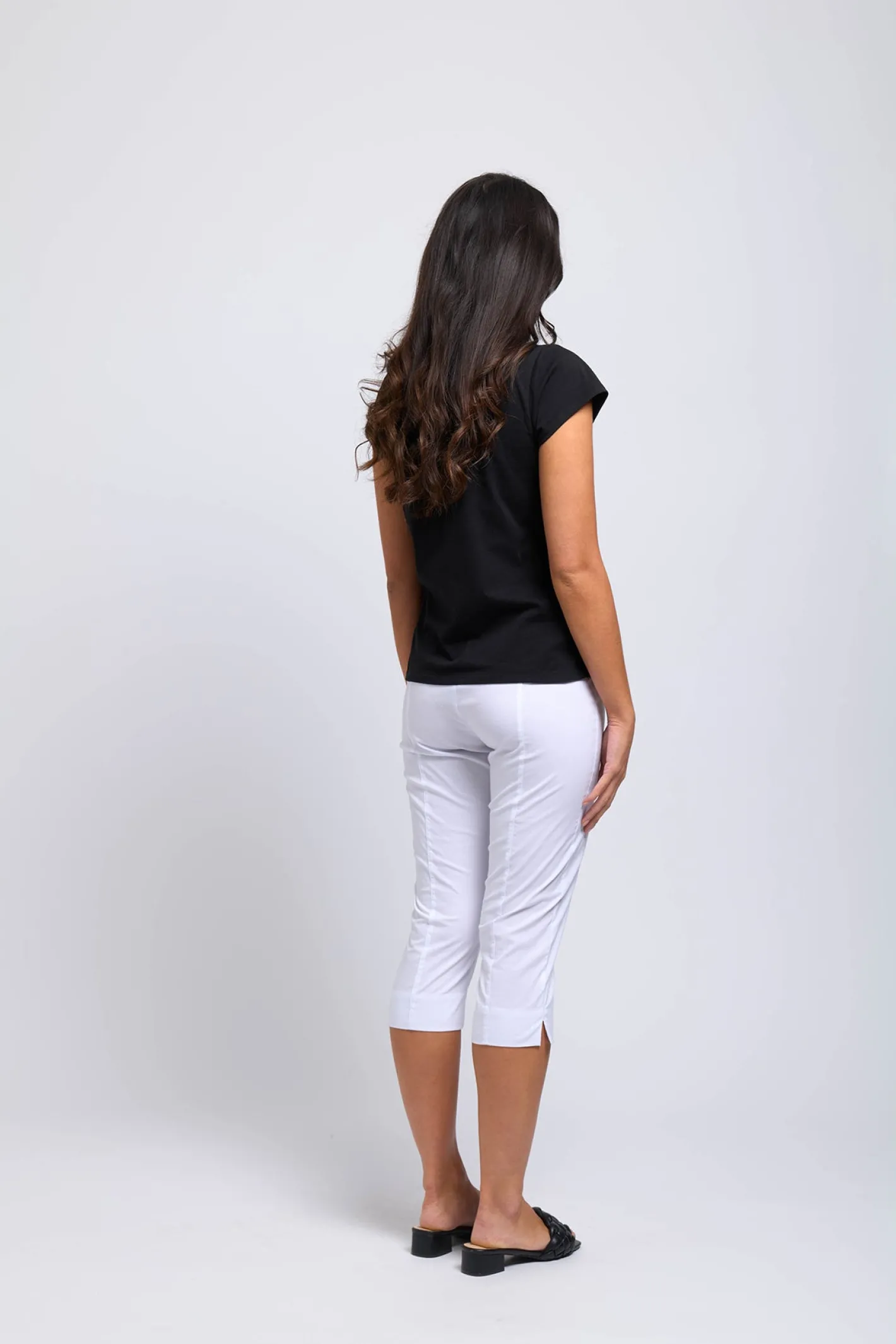 Foil Split Enz Pants - White - F23 Best