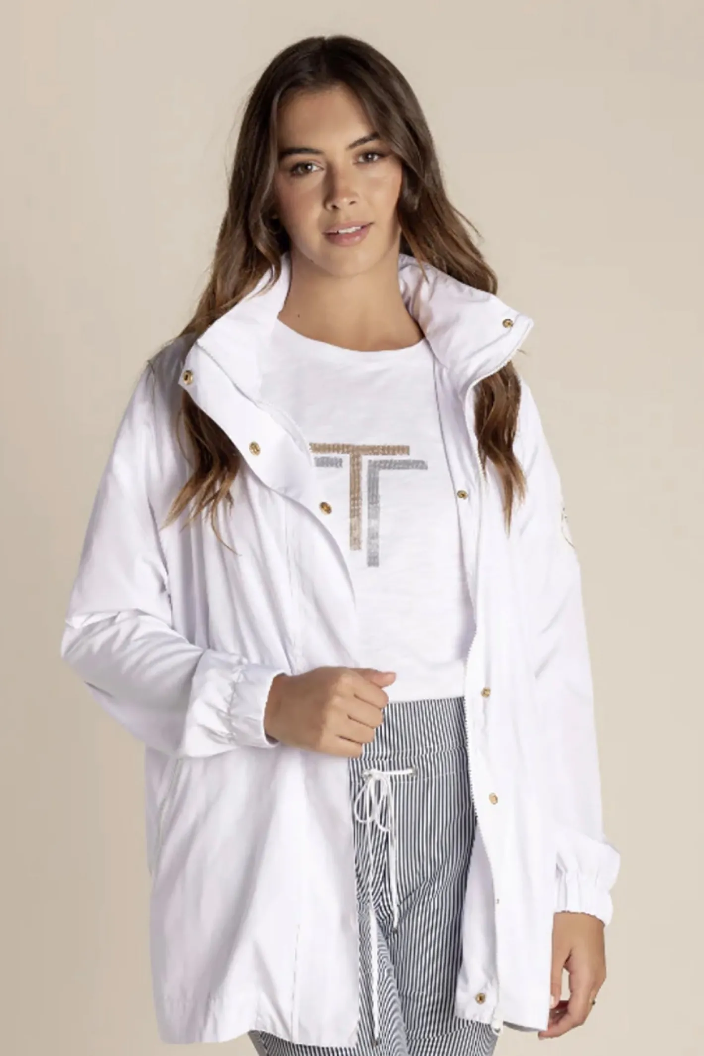Two-T's Spray Jacket - White - TT9 Best