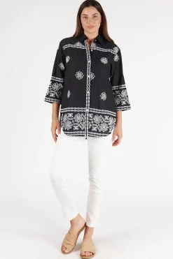 Lula Soul St Lucia Shirt - Black - LS11