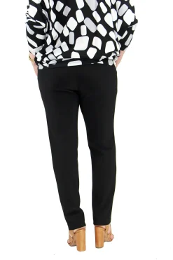Joseph Ribkoff Straight Cut Pants - Black - JR10 Discount