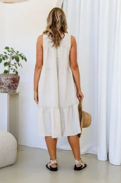 Free Angel Strati Dress - Sand - FA33 Online