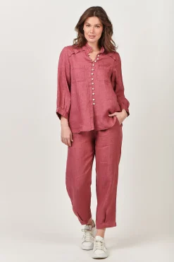 Naturals By O & J Tilda Shirt - Rhubarb - OJ35 Discount