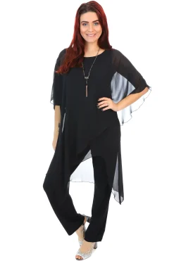 Sister sister Tilly Jumpsuit - Black - SIS1 Clearance
