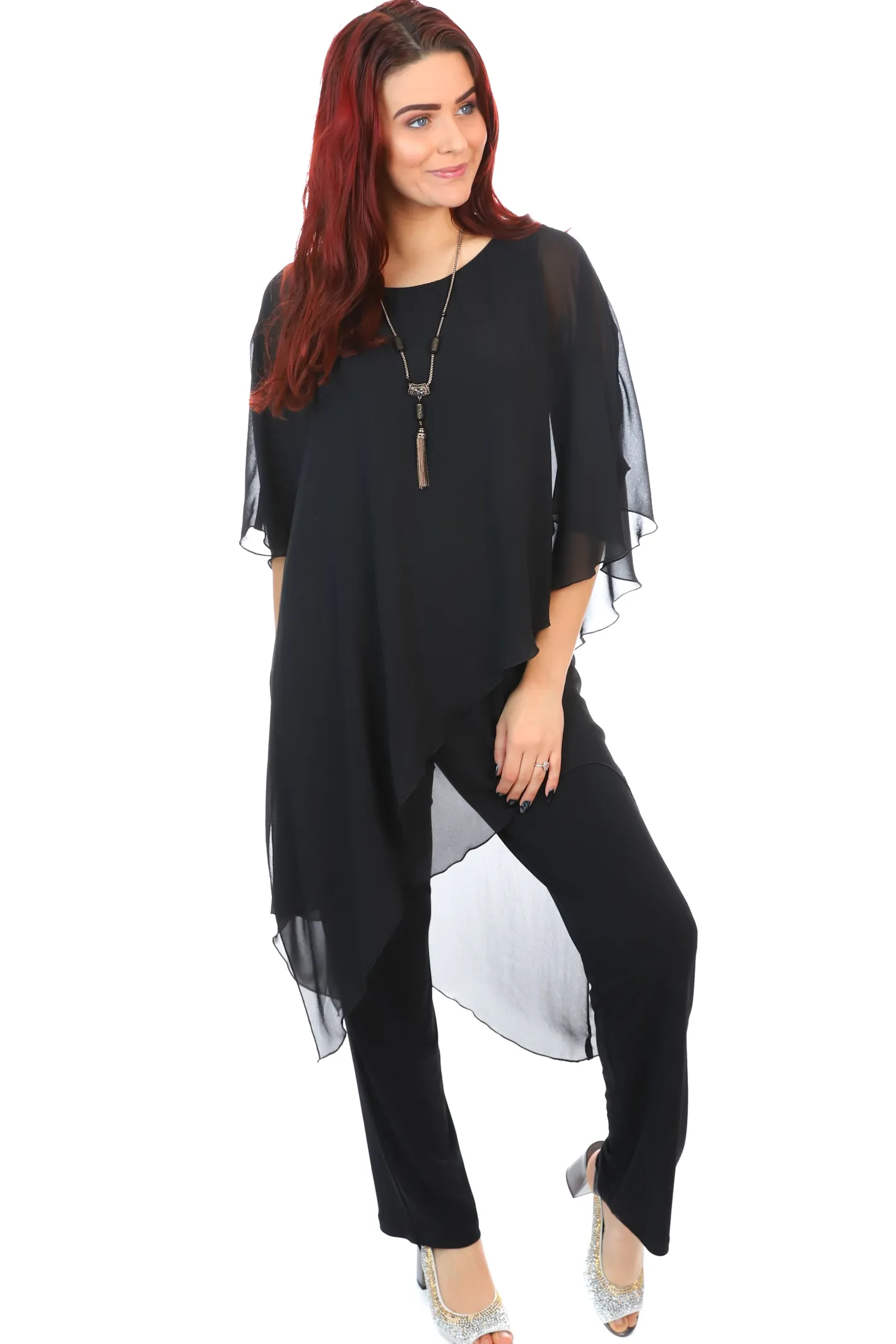Sister sister Tilly Jumpsuit - Black - SIS1 Clearance
