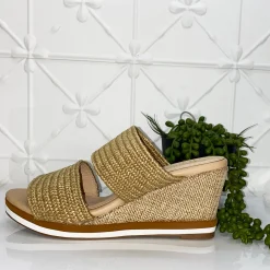 Laguna Quays Resort Tods Raffia Wedge | Natural | LQ1 Clearance