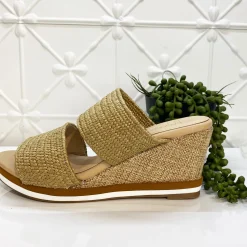 Laguna Quays Resort Tods Raffia Wedge | Natural | LQ1 Clearance