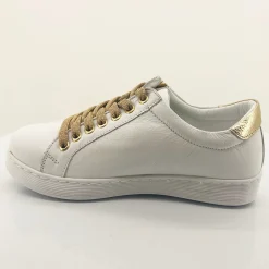 Rilassare Token Duo Sneaker | White & Gold | RS1 Online