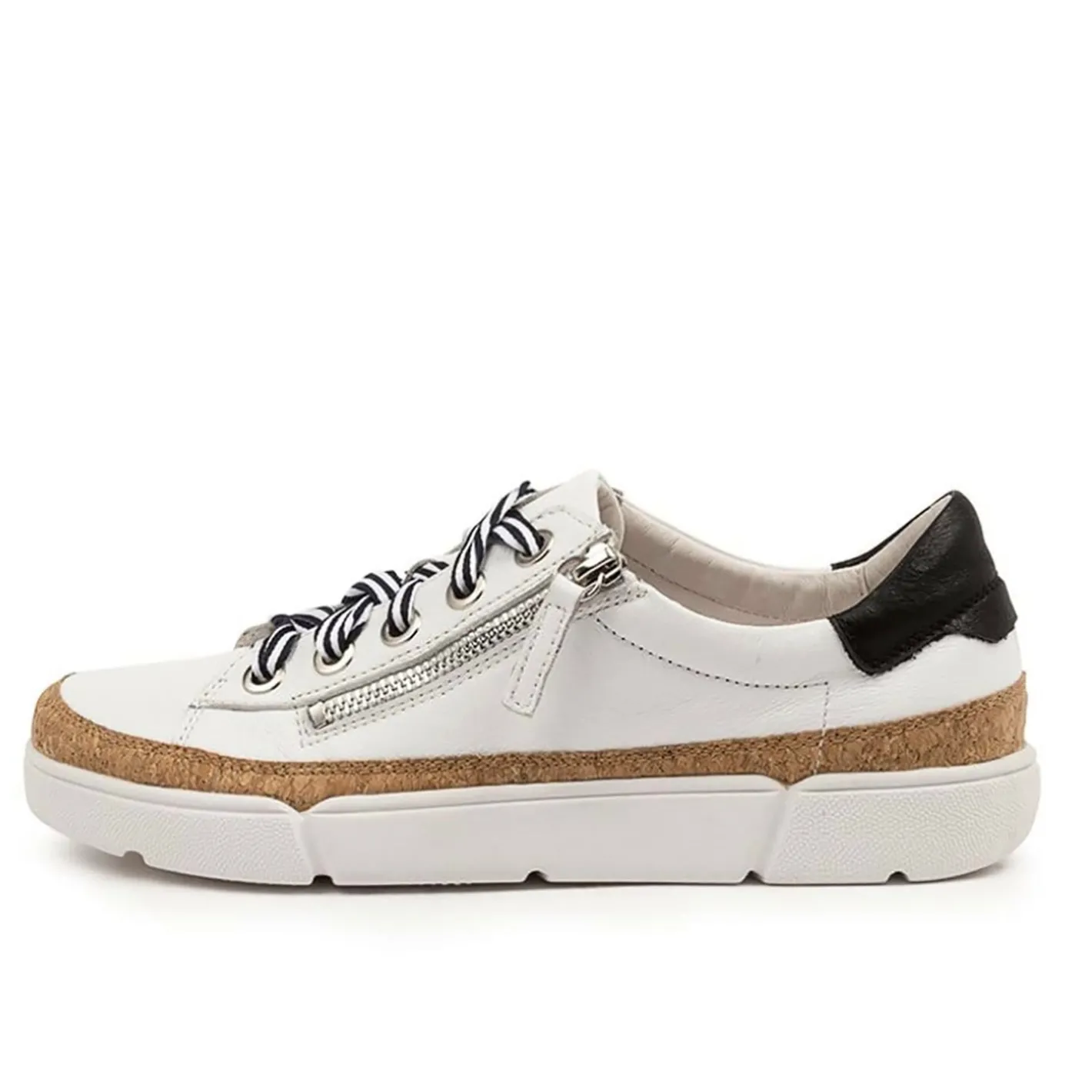 Django & Juliette Torayne White Black Sneaker | DJ40 Best