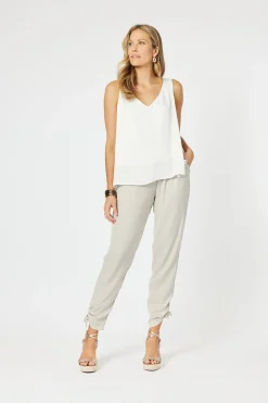 Hammock & Vine Traveller Luxe Cami - White - HV4 New