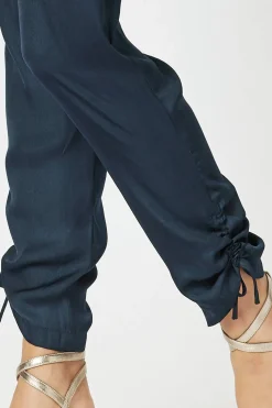 Hammock & Vine Traveller Luxe Side tie Pant - Navy - HV3 Online