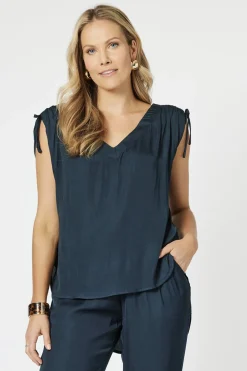 Hammock & Vine Traveller Luxe Top - Navy - HV10 Online