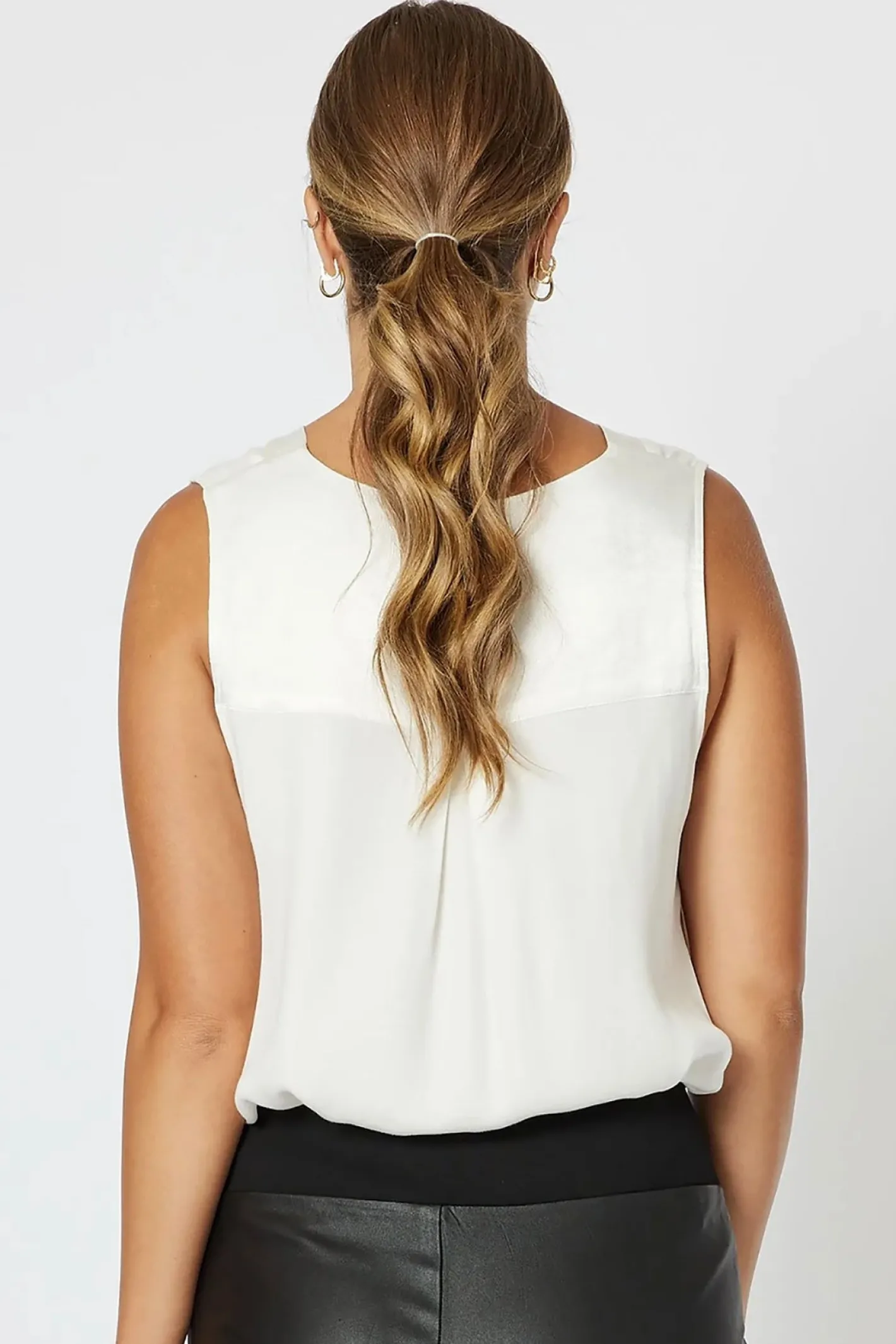 Hammock & Vine Tuxedo Cami - Ivory - HV17 Best