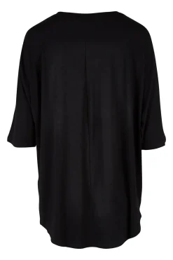 Bamboo V Neck Relaxed Top - BO4 Hot