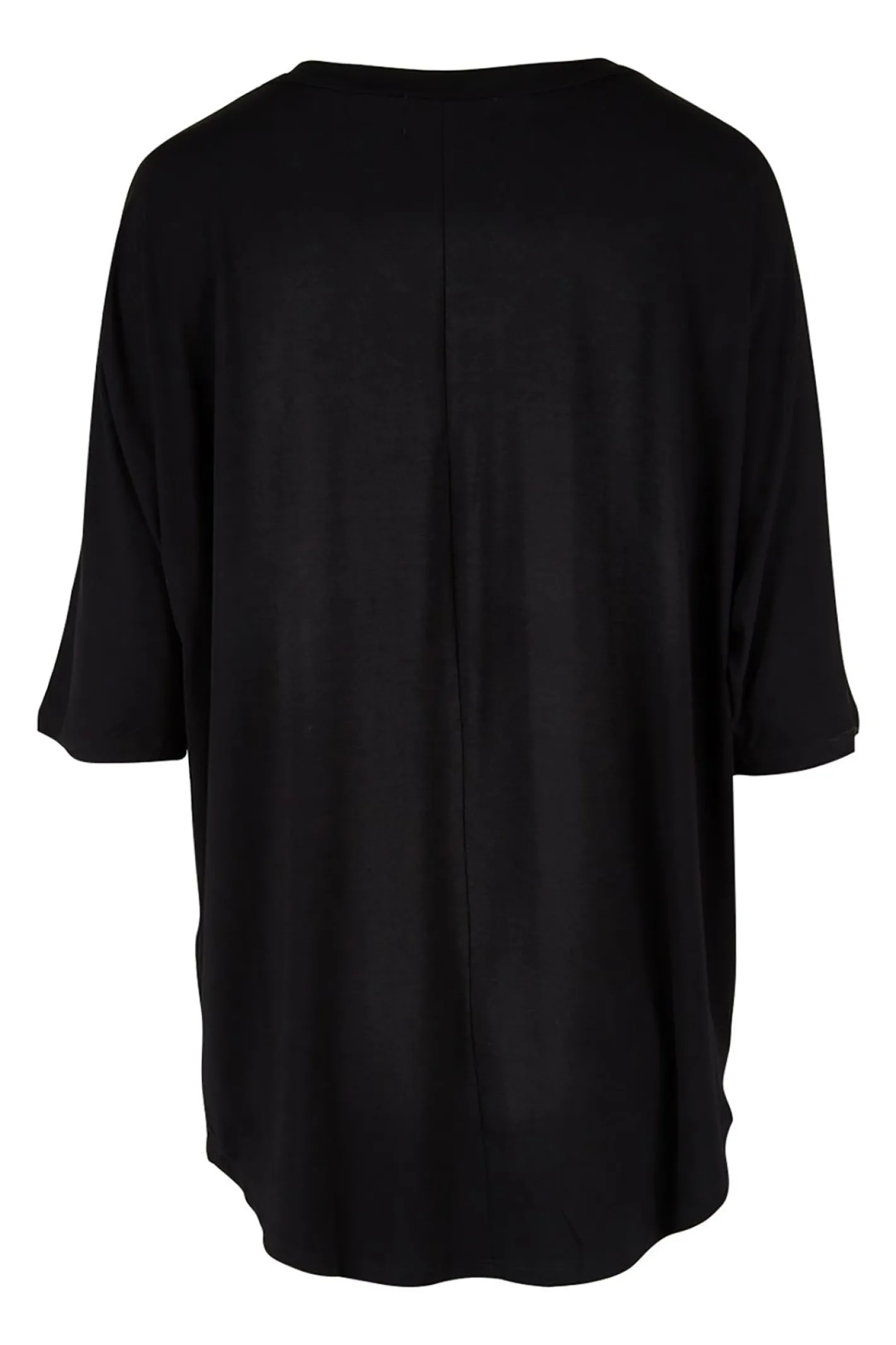 Bamboo V Neck Relaxed Top - BO4 Hot
