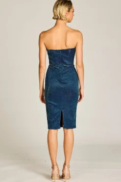 Pink Ruby Venus Dress - Navy Two Tone - PR5 Discount