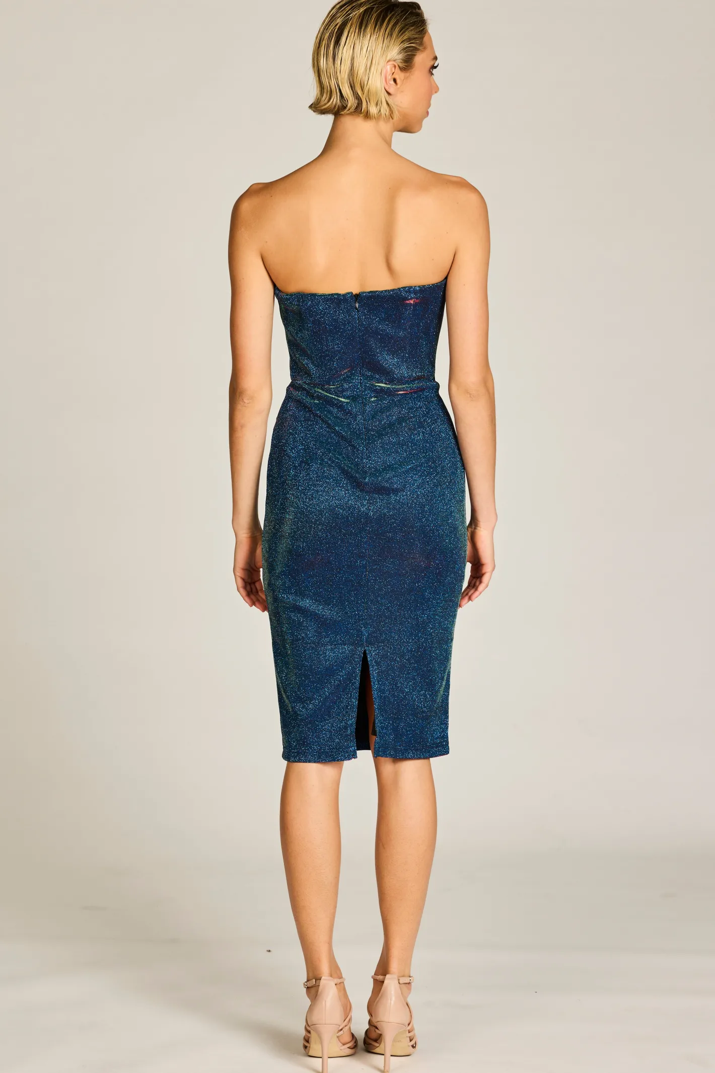 Pink Ruby Venus Dress - Navy Two Tone - PR5 Discount