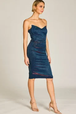 Pink Ruby Venus Dress - Navy Two Tone - PR5 Discount